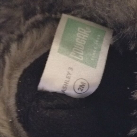 Girl's Ashley 3 COUGAR rain/winter duck feet boots medium ankle  Size 2M - Picture 2 of 4